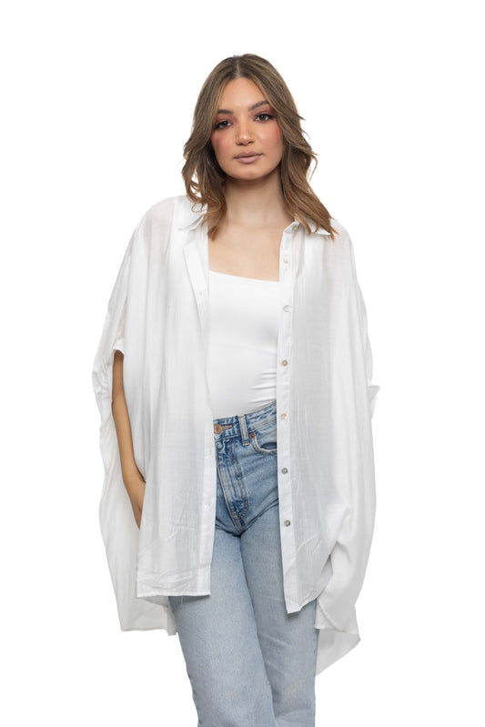 Chemise oversize fluide