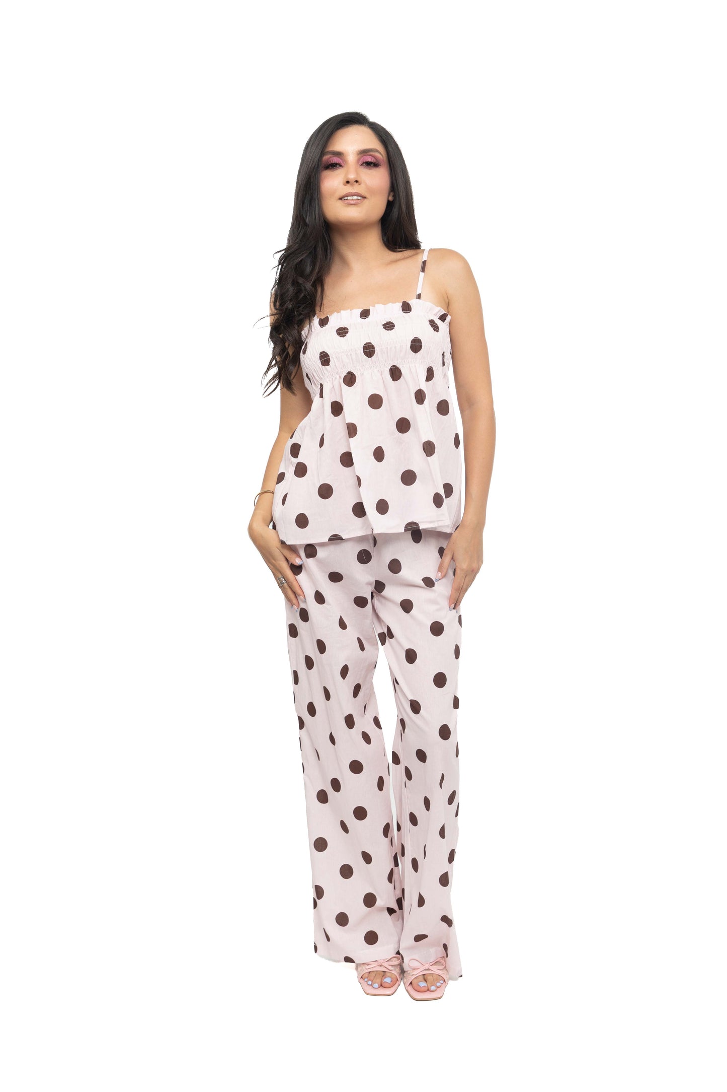 Ensemble fluide à pois
