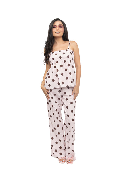 Ensemble fluide à pois