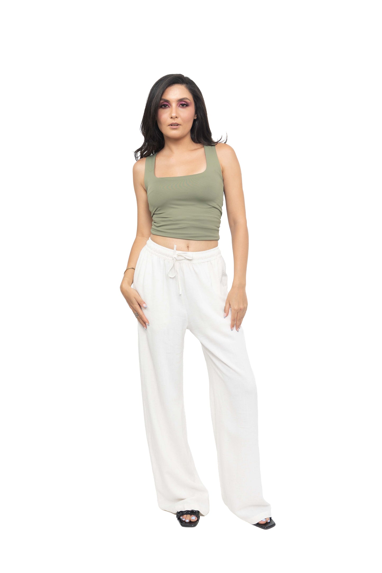 Pantalon Lin
