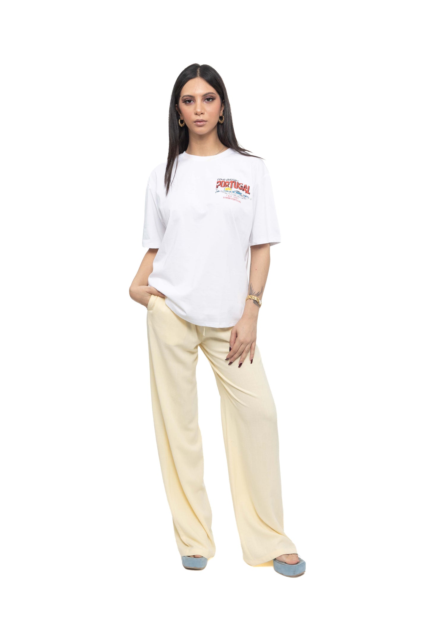 Pantalon Lin