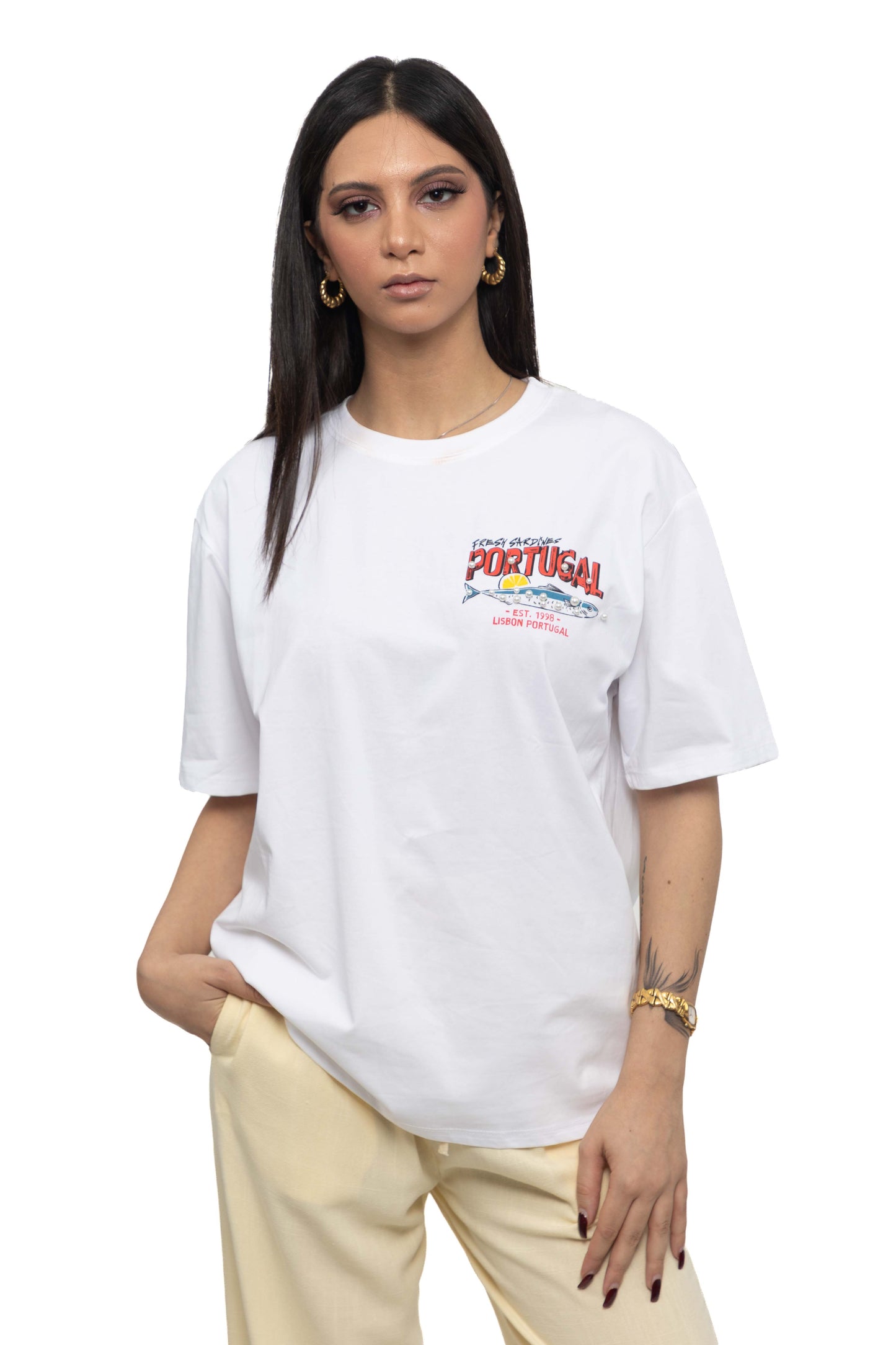 T-shirt oversize "Portugal"