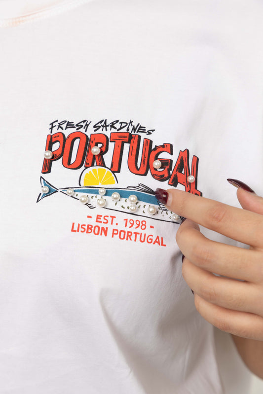 T-shirt oversize "Portugal"