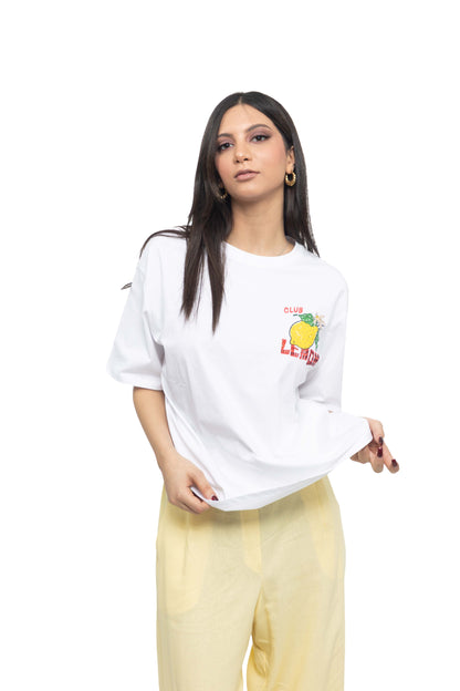 T-shirt oversize "Lemon"