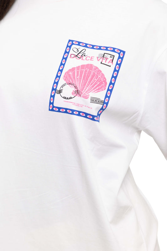 T-shirt oversize "Dolce Vita"
