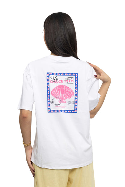 T-shirt oversize "Dolce Vita"