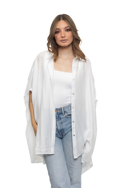 Chemise oversize fluide