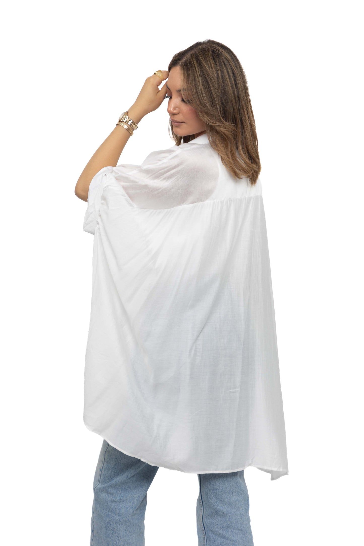 Chemise oversize fluide