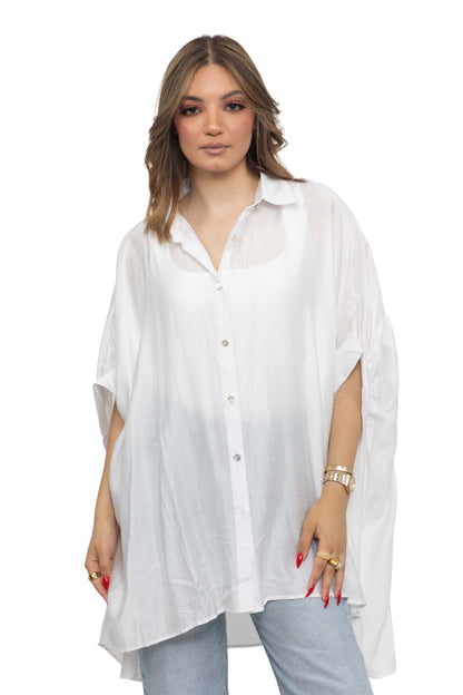 Chemise oversize fluide