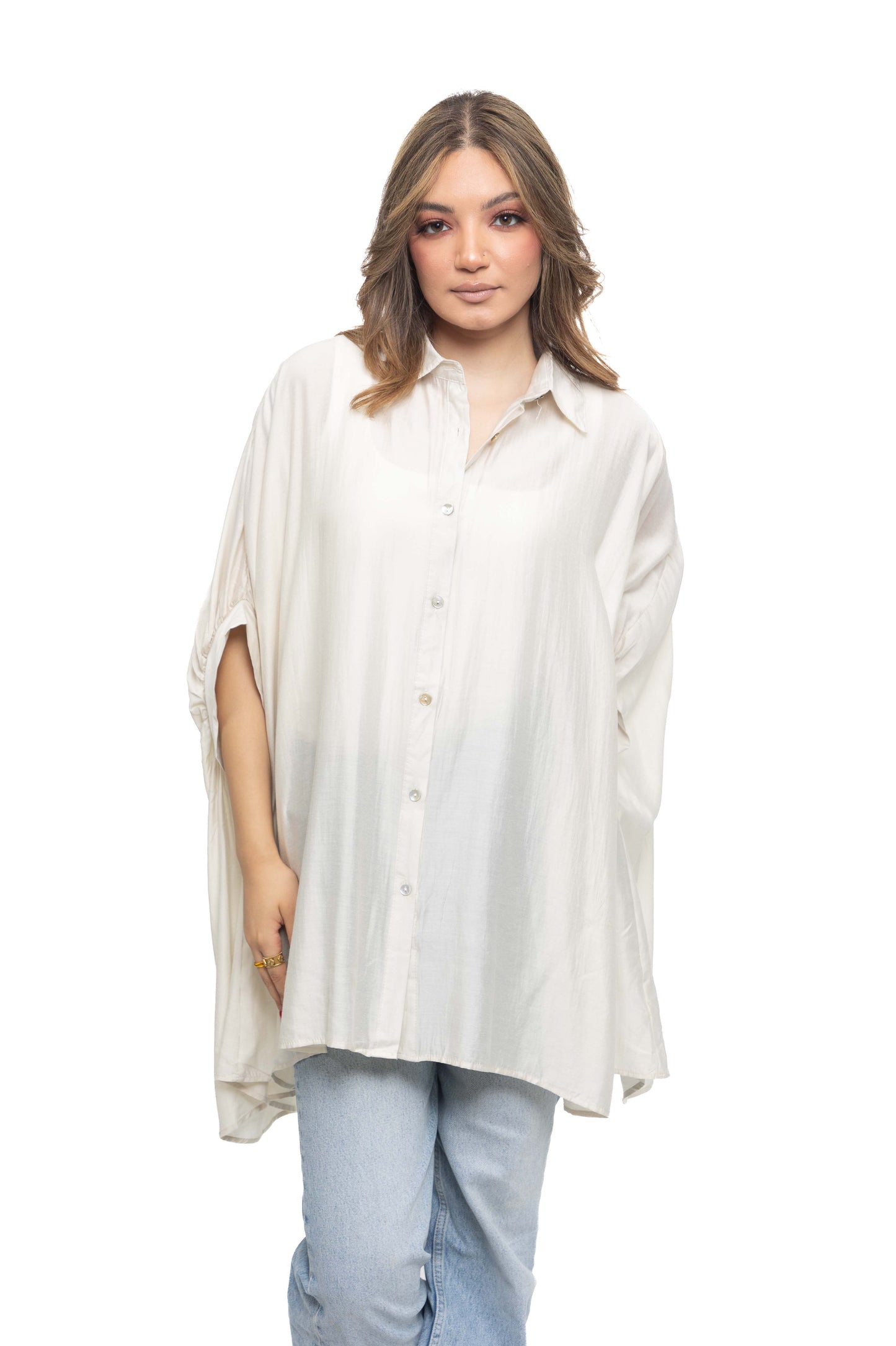 Chemise oversize fluide