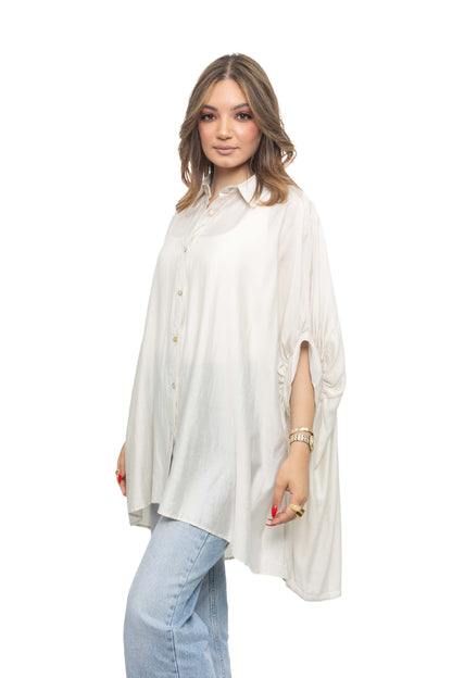 Chemise oversize fluide