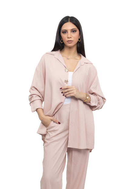 Chemise à deux boutons