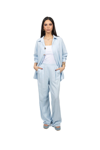 Chemise à deux boutons