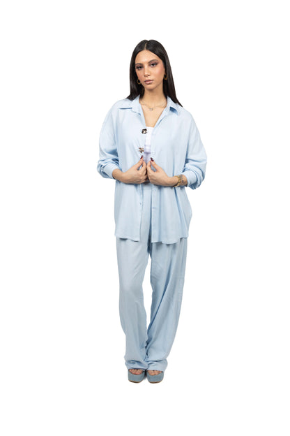 Chemise à deux boutons
