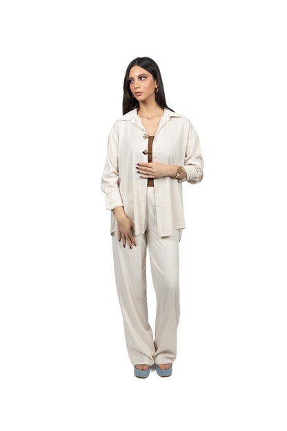 Chemise à deux boutons