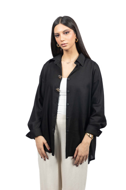 Chemise à deux boutons